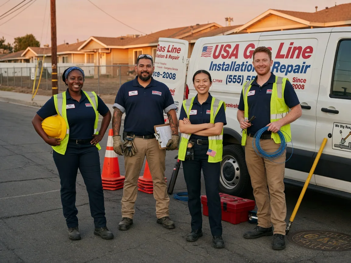 Gas Line Installation company in Winsted, MN
